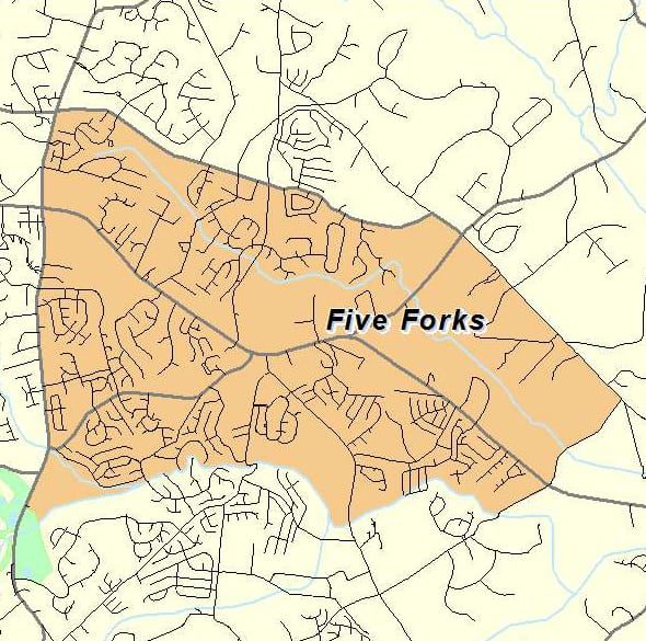 History Five Forks, South Carolina